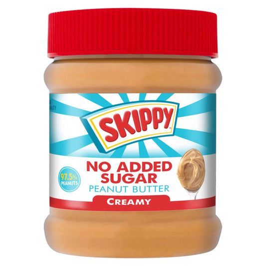 Skippy No Sugar Added Creamy Peanut Butter 340g