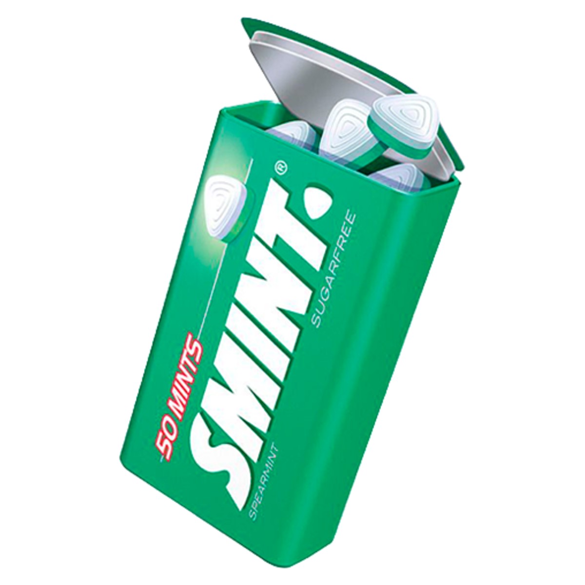 Smint Tin Peppermint Sugar-Free Mints