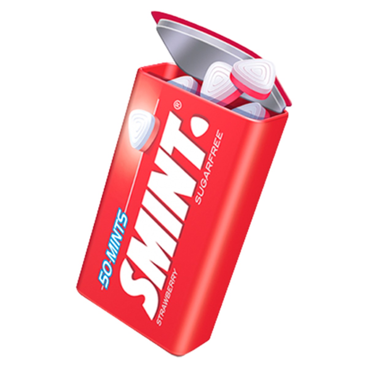 Smint Tin Strawberry Sugar-Free Mints 35g
