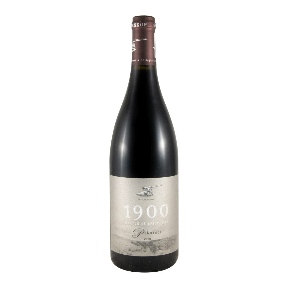 Spioenkop 1900 Pinotage Elgin Valley Red Wine Cape South Coast 2020 750ml 13% ABV