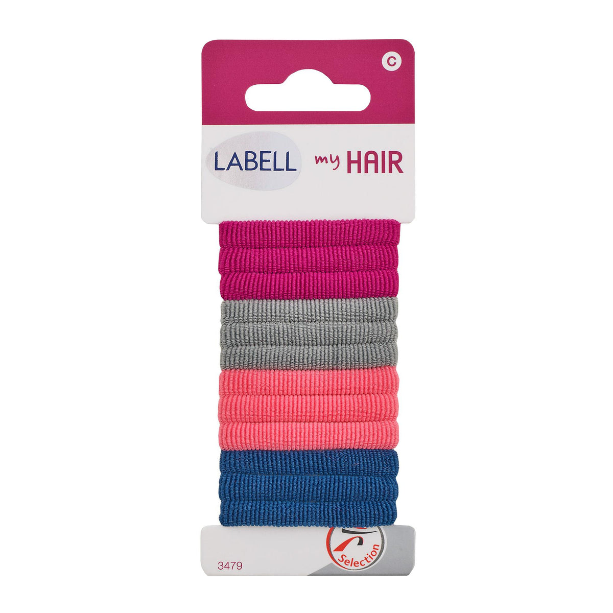 Sponge Hair Elastics Pack of 12
