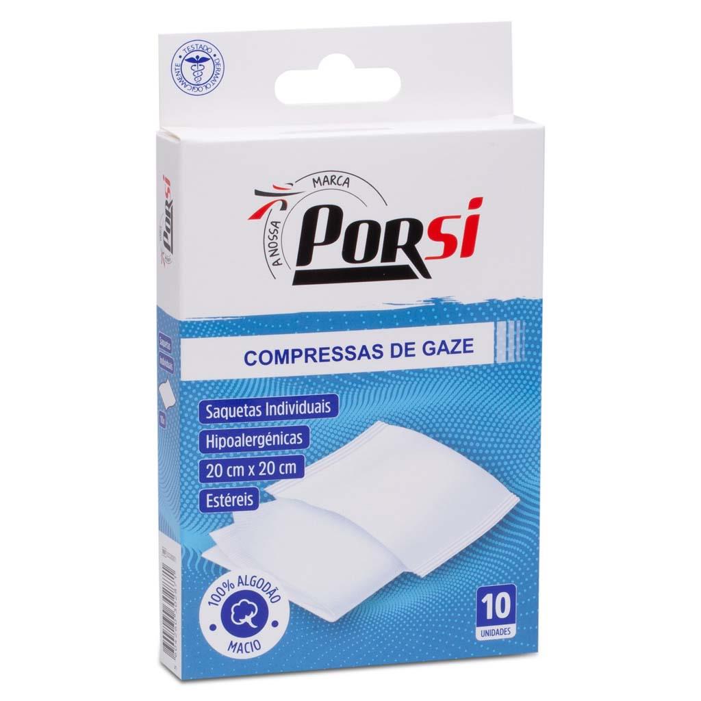 Sterile Gauze Compresses 20 x 20cm Pack of 10