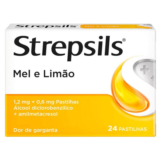 Strepsils Honey and Lemon Lozenges 24