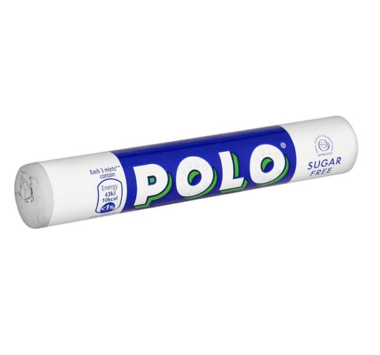 Rollo de menta sin azúcar Polo 34 g