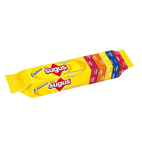 sugus fruity chewy candy 45g classic fruit chews soft european sweet shop candy snack pack
