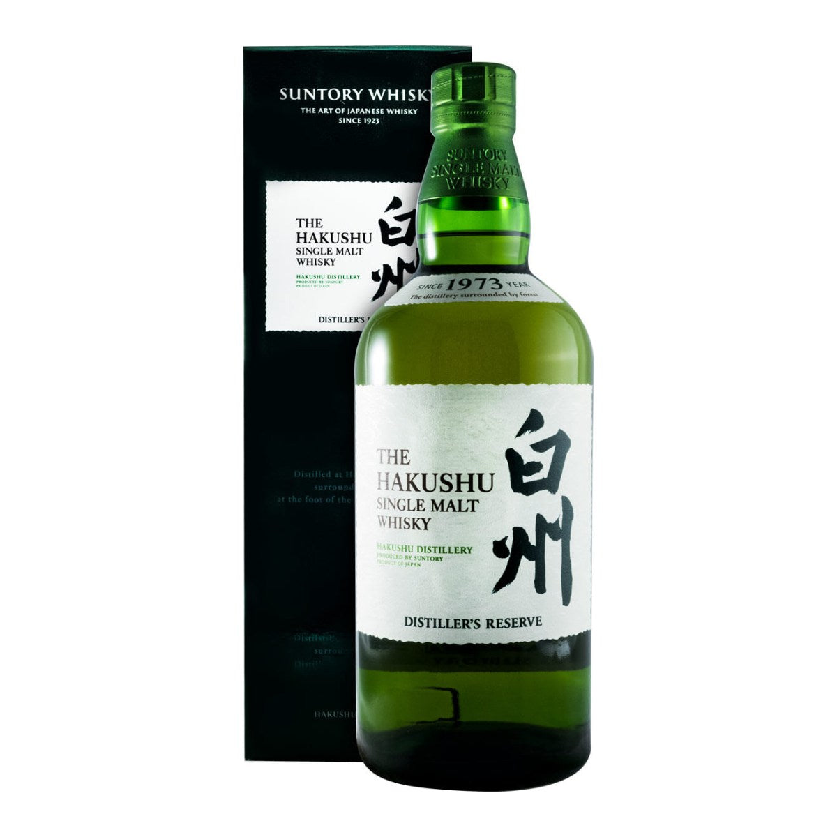Suntory Hakushu Distiller's Reserve Single Malt Japanese Whisky 700ml 43% ABV