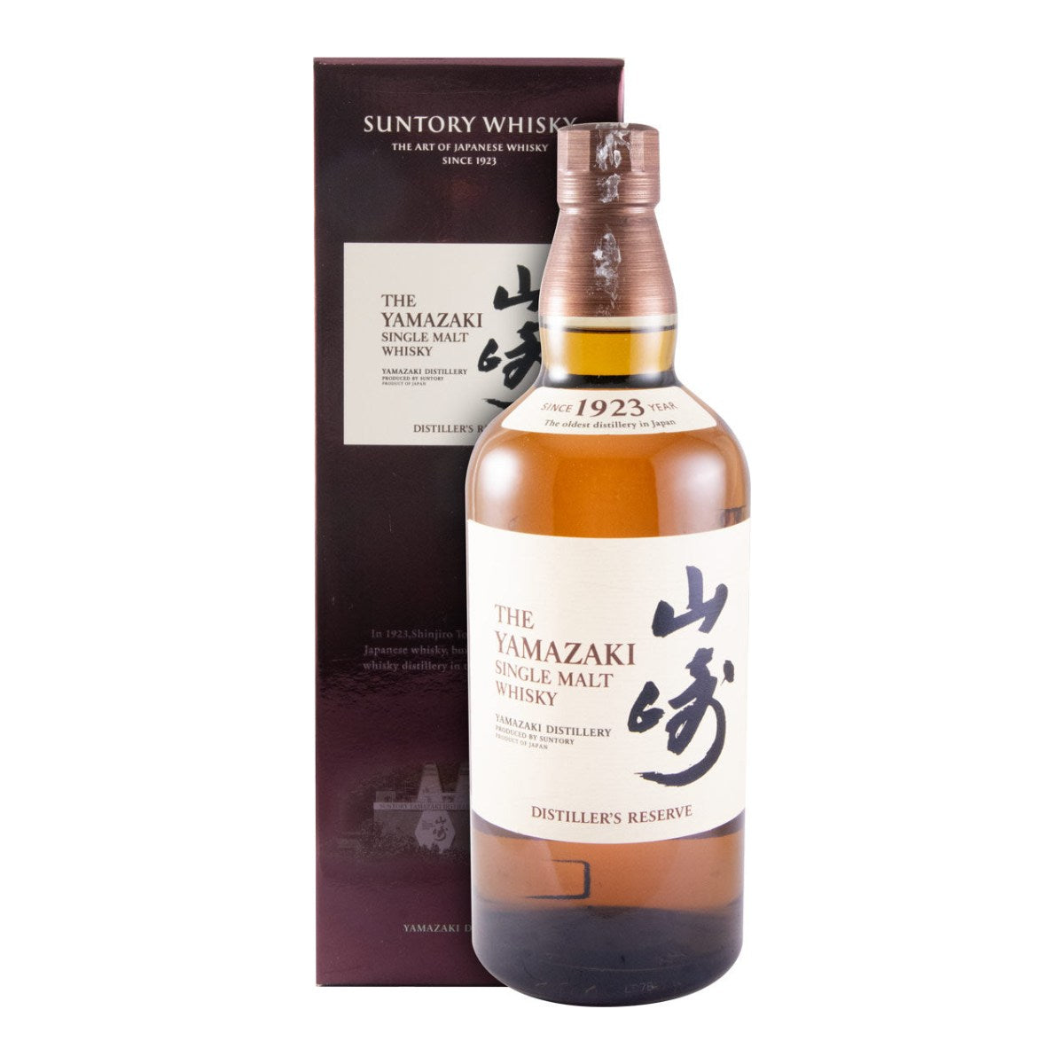Suntory Yamazaki Distiller's Reserve Single Malt Japanese Whisky 700ml 43% ABV