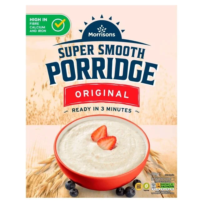 Super Smooth Porridge Original Oats 750g Morrisons