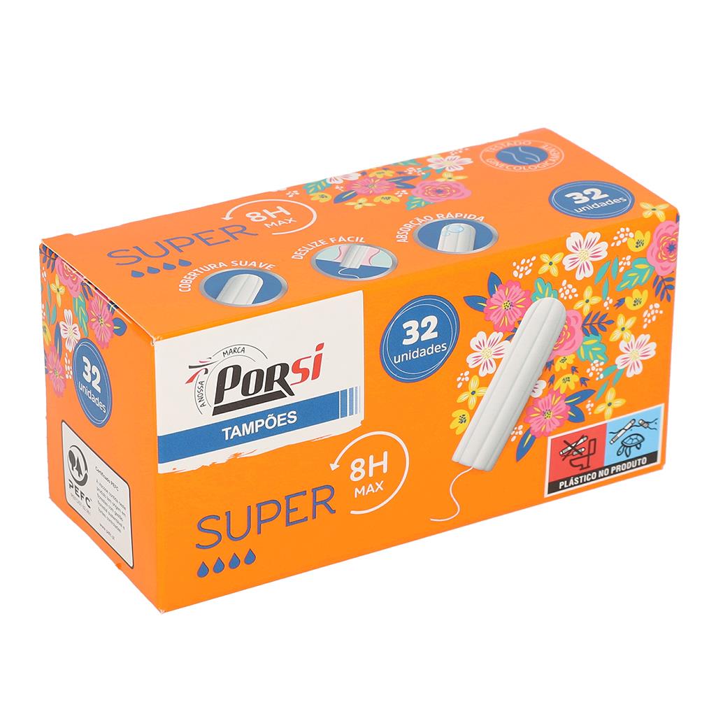 Super Tampons Pack of 32