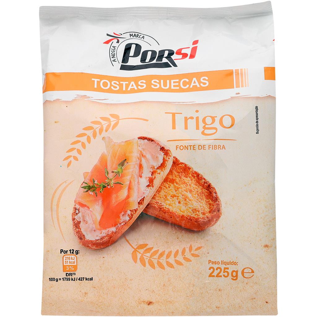 Swedish Style Wheat Toasts 225g