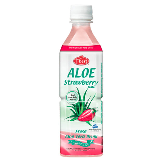 T'Best Aloe Vera Drink Strawberry 500ml