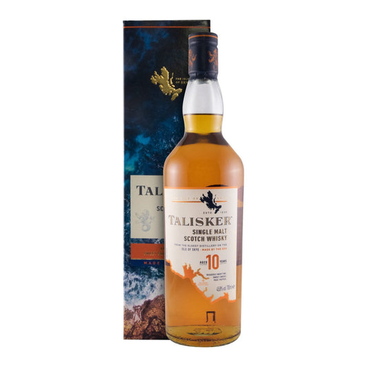 Talisker 10 Year Old Single Malt Scotch Whisky 700ml 45.8% ABV