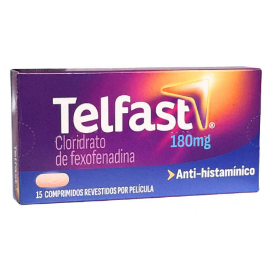 Telfast 180 Antihistamine Tablets 15 units