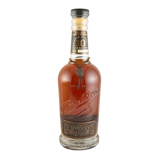 Templeton 10 Year Old Single Barrel Rye Whiskey 700ml 52% ABV