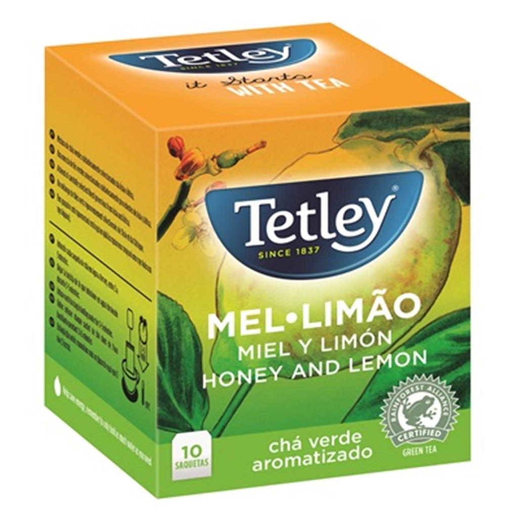 Tetley Honey Lemon and Ginseng Tea 10 Tea Bags