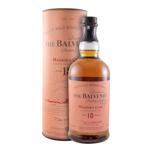 The Balvenie 15 Year Old Madeira Cask Single Malt Scotch Whisky 700ml 43% ABV