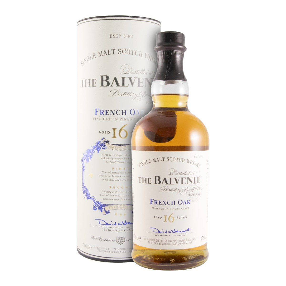 The Balvenie 16 Year Old French Oak Single Malt Scotch Whisky 700ml 47.6% ABV