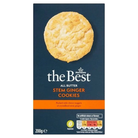 The Best Stem Ginger Cookies 200g Morrisons