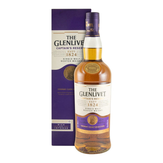 The Glenlivet Captain's Reserve Single Malt Scotch Whisky 700ml 40% ABV