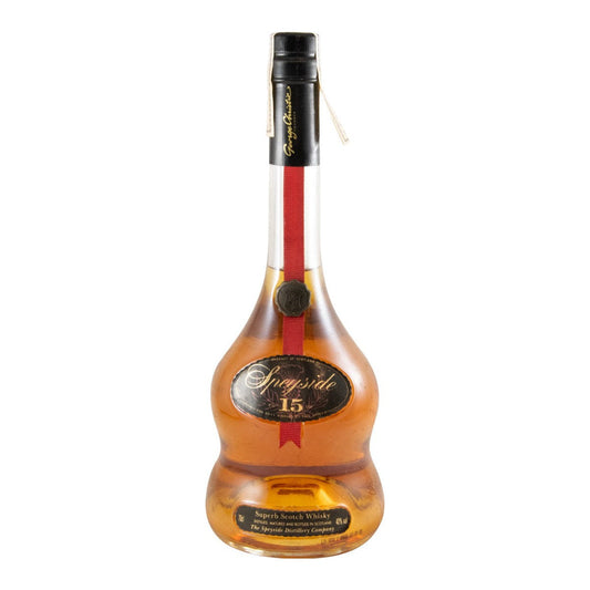 The Speyside Superb 15 Year Old Single Malt Scotch Whisky 700ml 40% ABV