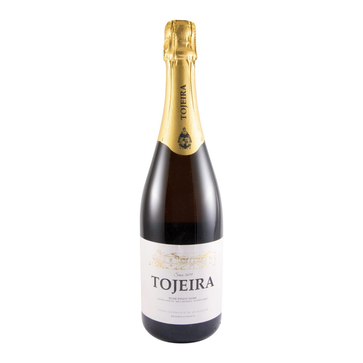 Tojeira Pinot Noir Reserva Brut Sparkling Rosé Wine 750ml 12.5% ABV
