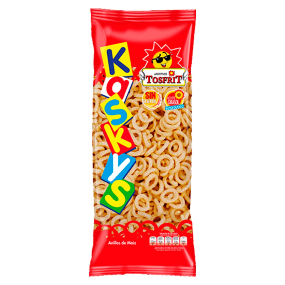 Tosfrit Kaskys Corn Rings 45g
