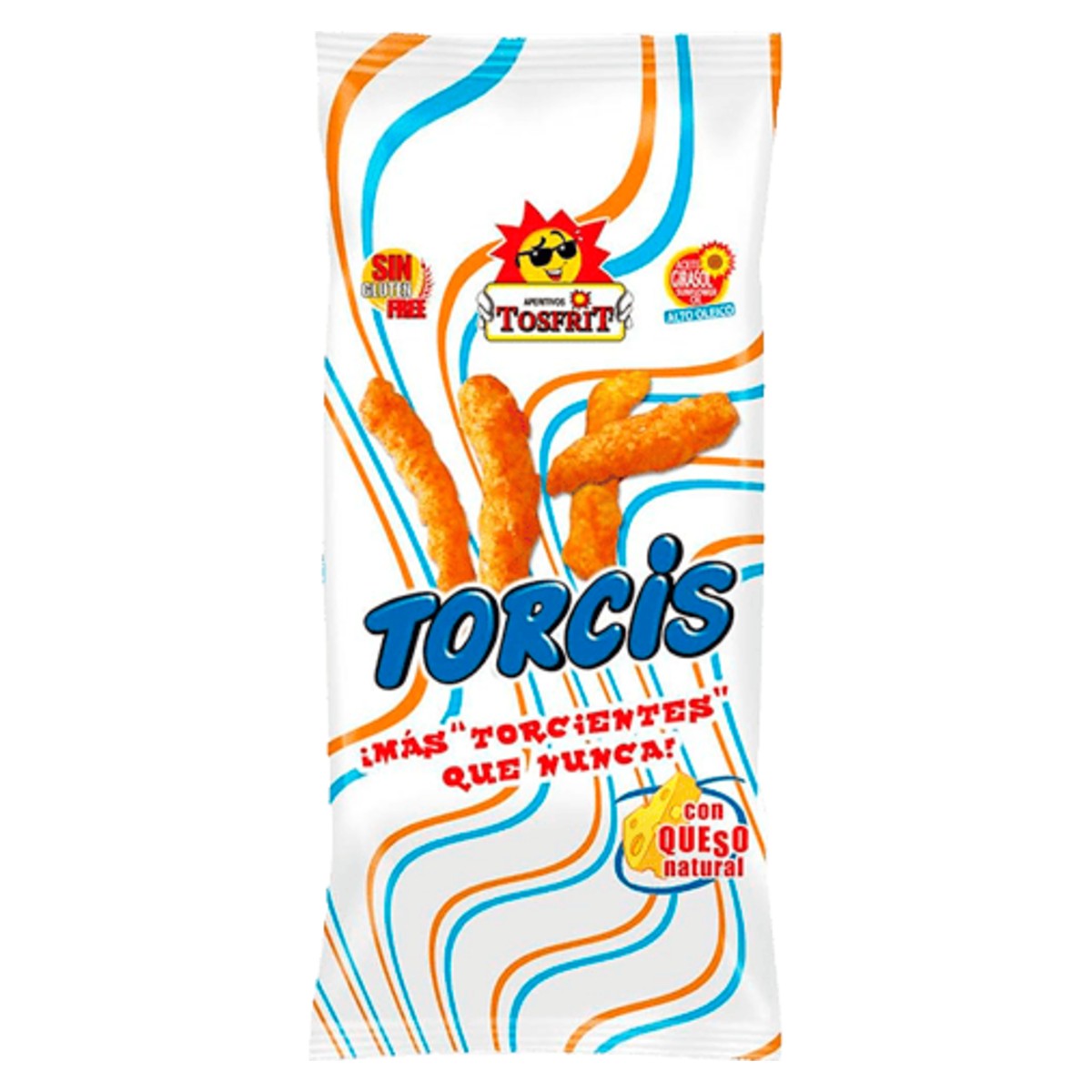 Tosfrit Torcis Cheese Corn Sticks 60g