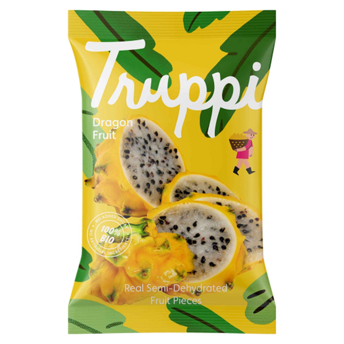 Truppi Organic Dehydrated Dragon Fruit 20g