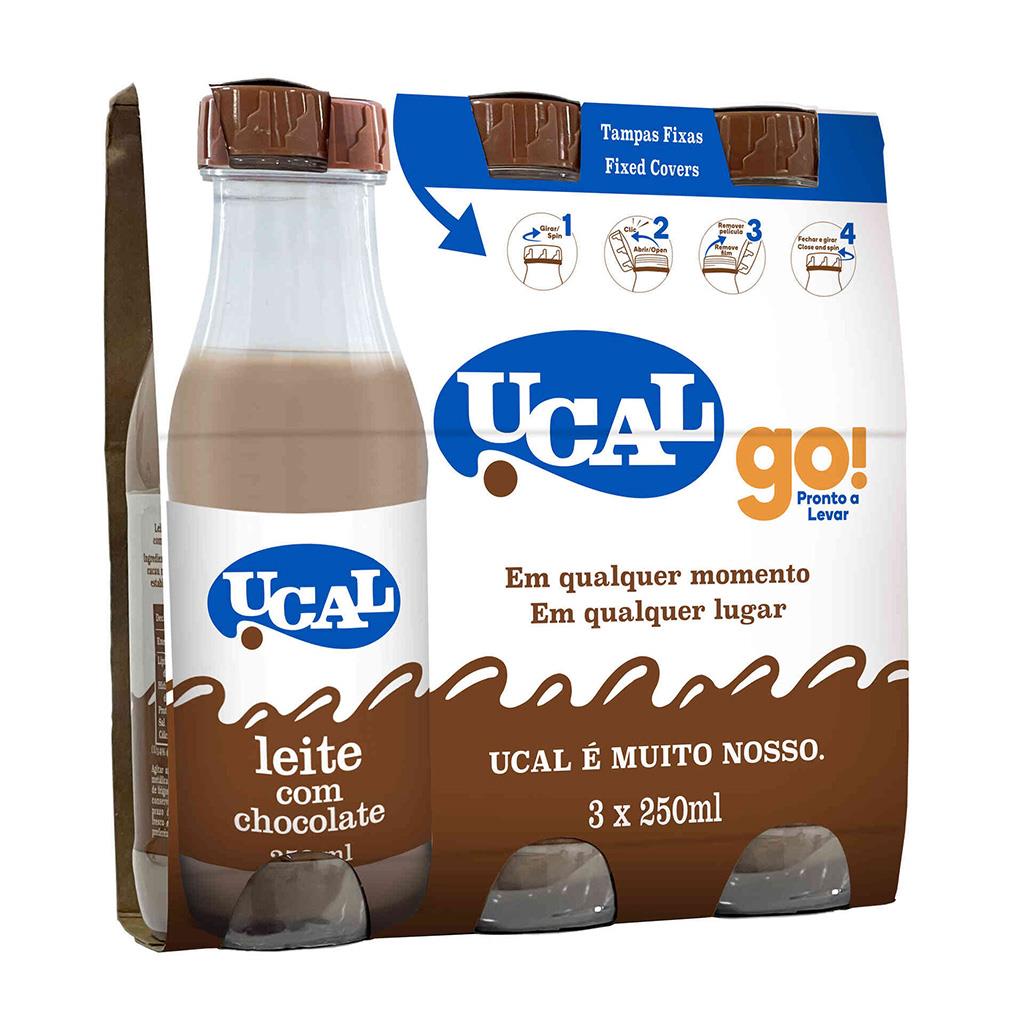 Ucal UHT Chocolate Milk 3 x 250ml