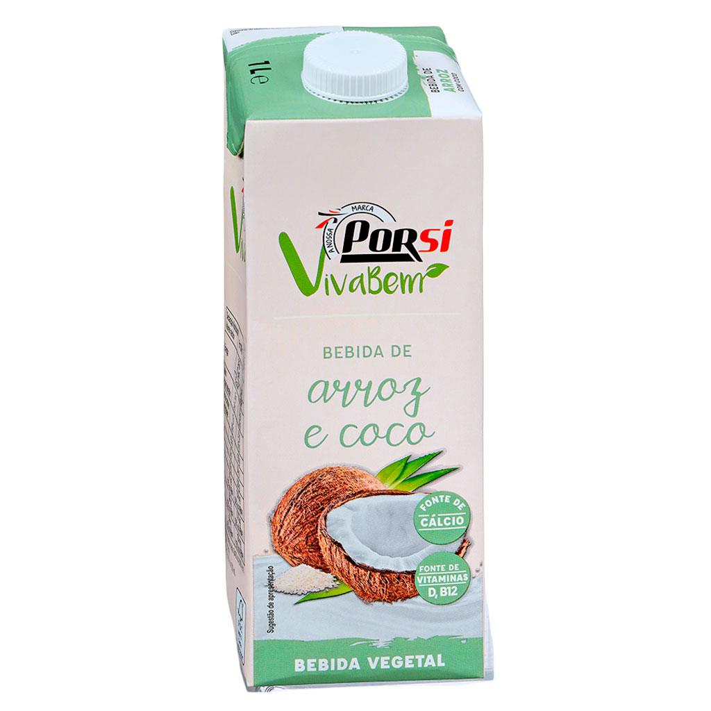 UHT Rice and Coconut Drink No Added Sugars 1L