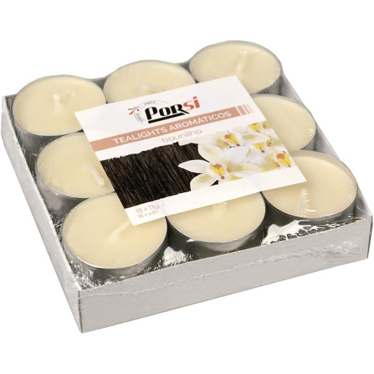Vanilla Scented Tealights Pack of 18