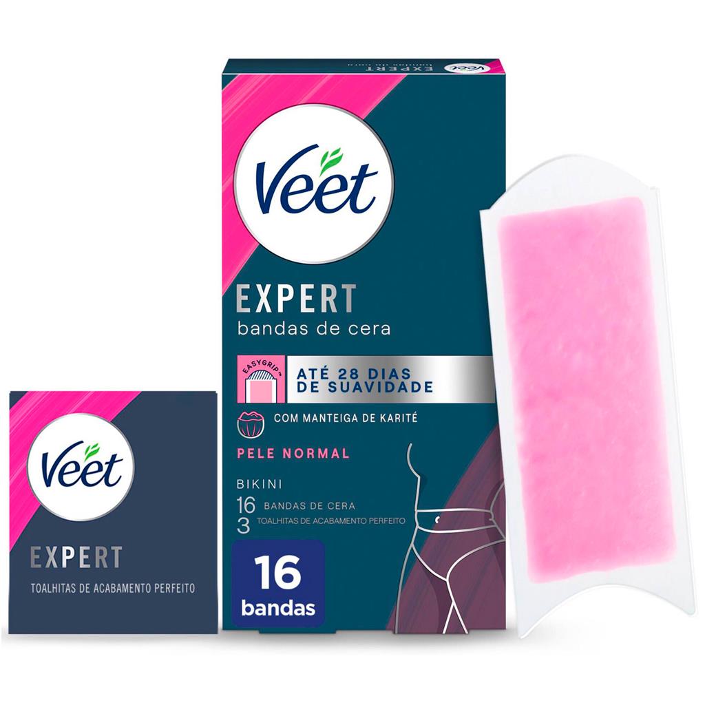 Veet Expert Bikini Cold Wax Strips Pack of 16