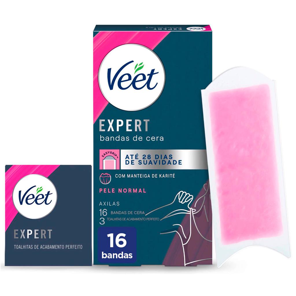 Veet Expert Underarm Cold Wax Strips Pack of 16