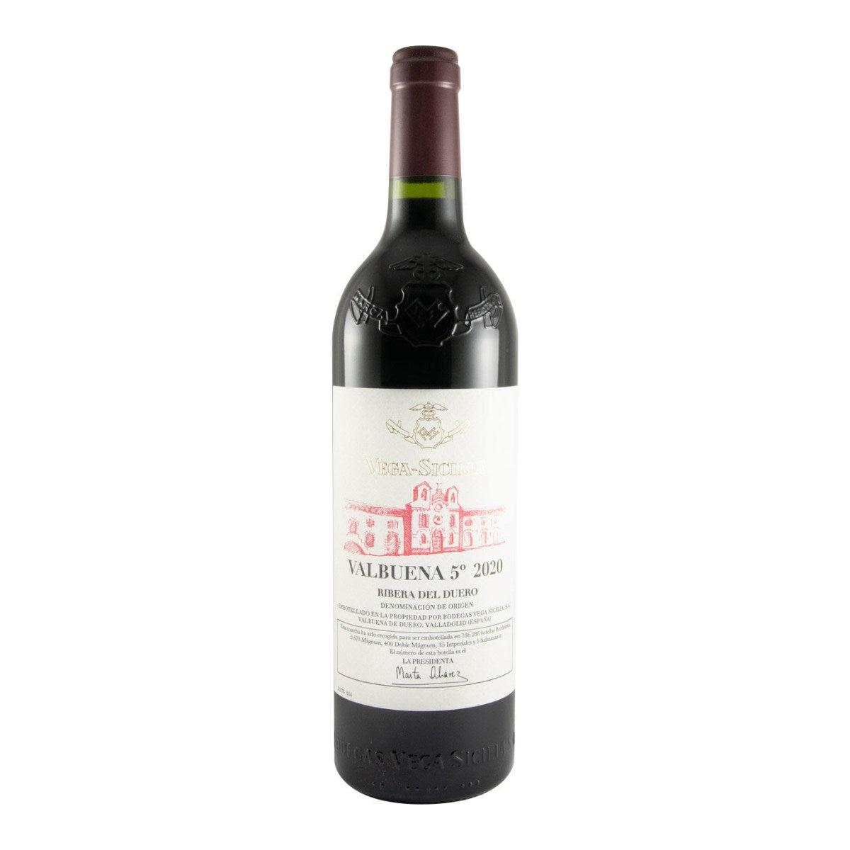Vega Sicilia Valbuena 5º Ribera del Duero Red Wine Castilla y León 2020 750ml 14% ABV