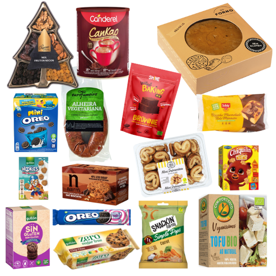 vegan and gluten-free treats – plant-based sweets, allergen-free desserts, dairy-free chocolates, wheat-free biscuits and inclusive snack gifts