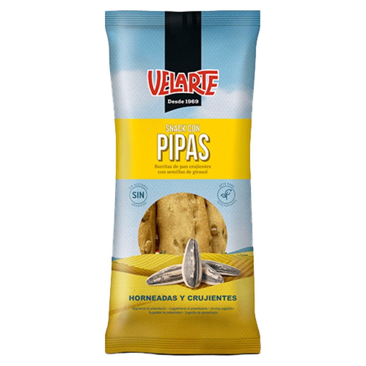 Velarte Artesanas Sunflower Seed Breadsticks 50g