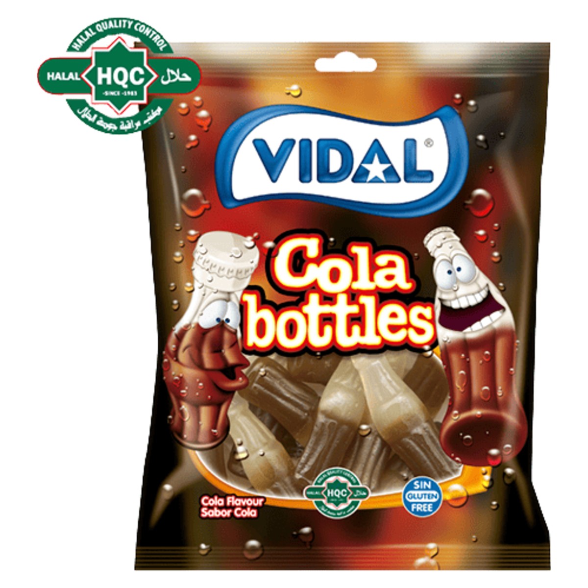 Vidal Cola Bottles 90g
