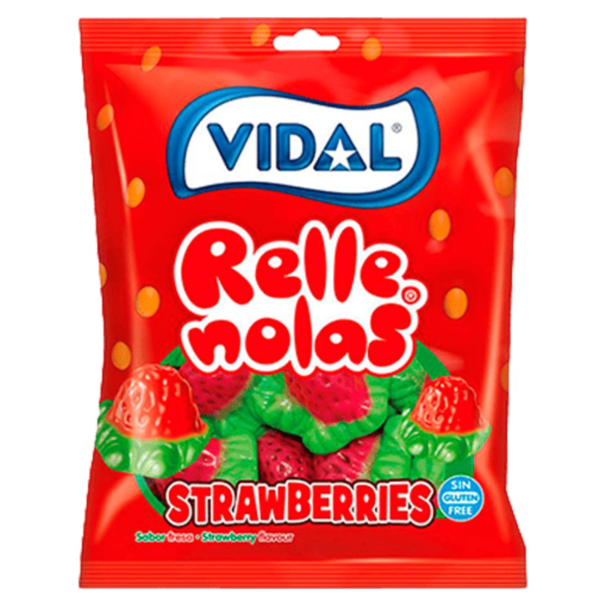 Vidal Filled Strawberries Gummies 90g