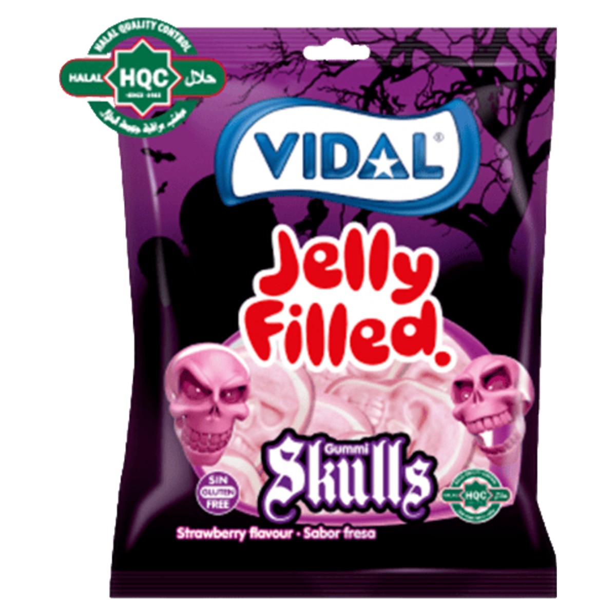 Vidal Jelly Filled Gummies 90g