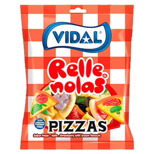 Vidal Rellenolas Pizzas Filled Gummies 90g