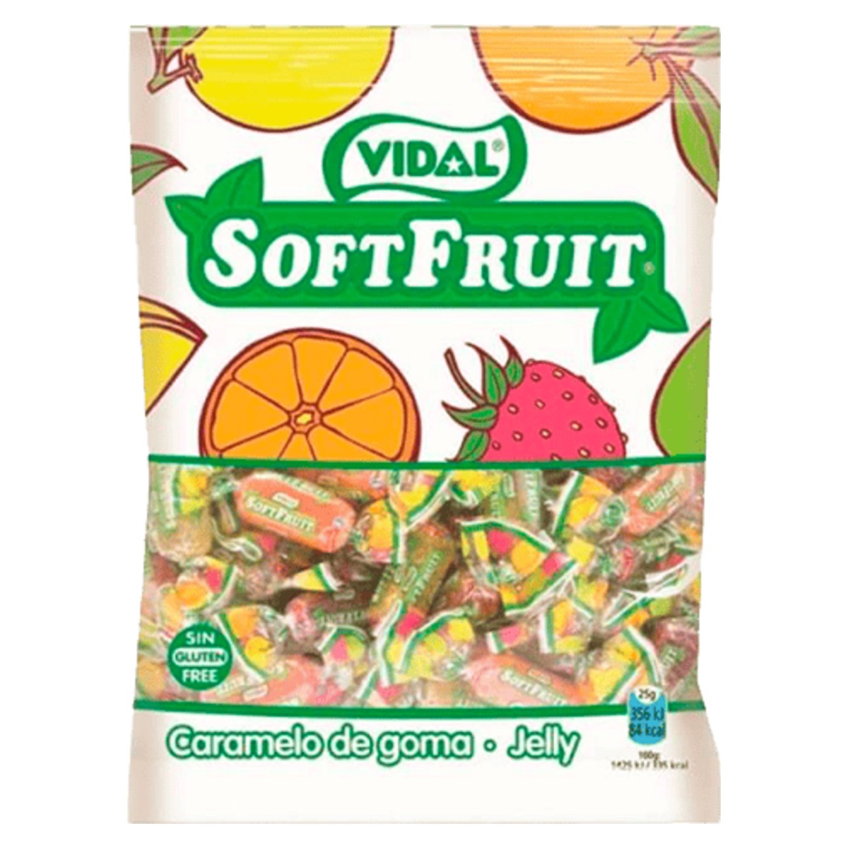Vidal Soft Fruit Gummies 80g
