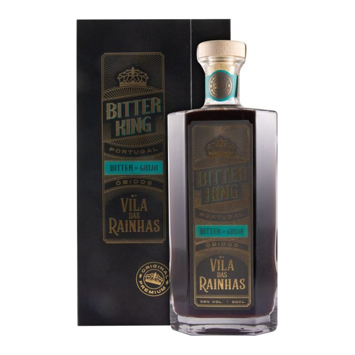 Vila das Rainhas Bitter de Ginja King 2021 500ml 29% ABV