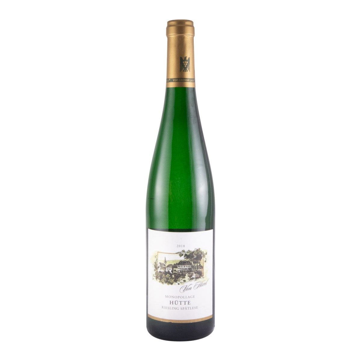 Von Hövel Hütte Riesling Spätlese White Wine Mosel 2018 750ml 9% ABV