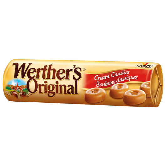 werthers original caramels 50g buttery caramel candy classic european sweet shop chewy caramel sweets pack