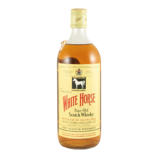 White Horse Round Bottle Blended Scotch Whisky 750ml 43% ABV
