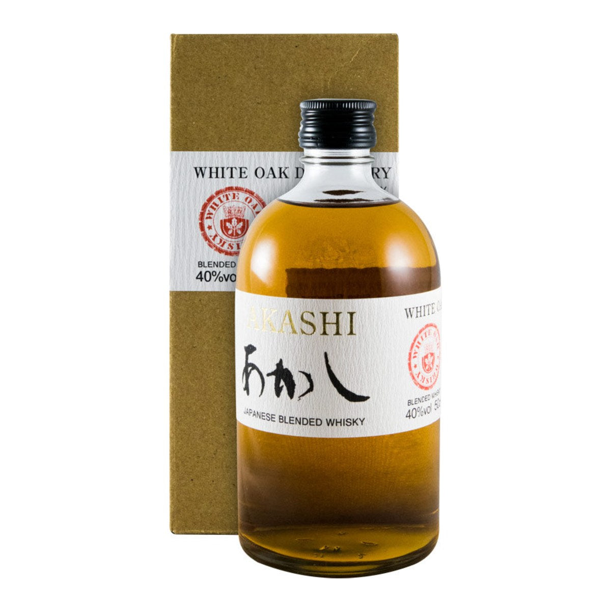 White Oak Akashi Japanese Blended Whisky 500ml 40% ABV