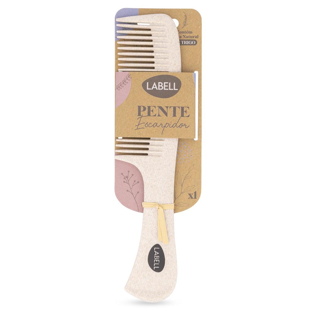 Wide Tooth Comb with Natural Fibres