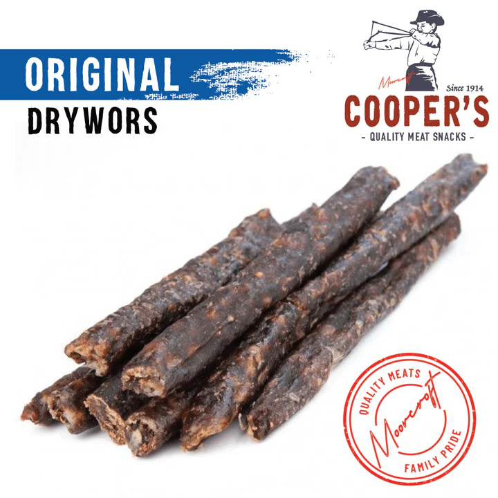 Droewors Authentic Style Original 250g – Traditional Beef Dried Sausage Snack