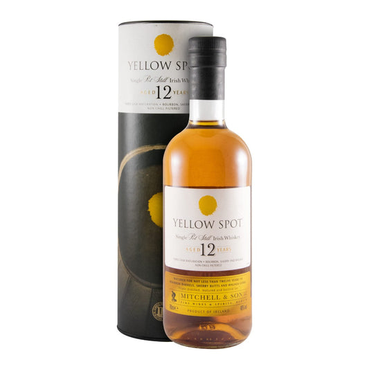 Yellow Spot 12 Year Old Single Pot Still Irish Whiskey 700ml 46% ABV