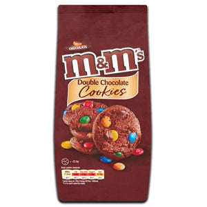 Biscoitos Duplos de Chocolate M&amp;M's 180g
